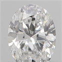 Diamante Natural 0.18 quilates, Ovalado , Color D, claridad VS1 y certificado IGI