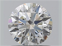 Natural Diamond 0.80 Carats, Round with Excellent Cut, H Color, VS1 Clarity and Certified by GIA