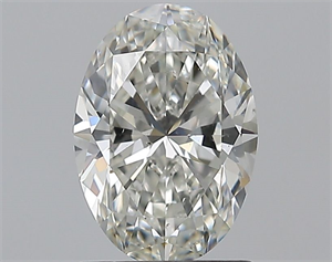 Picture of Natural Diamond 1.30 Carats, Oval with  Cut, I Color, SI1 Clarity and Certified by GIA