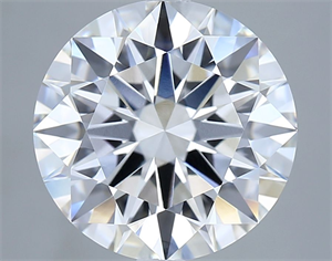 Picture of Lab Grown Diamond 5.07 Carats, Round with Ideal Cut, E Color, VVS1 Clarity and Certified by IGI