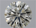 Natural Diamond 1.16 Carats, Round with Excellent Cut, J Color, VS2 Clarity and Certified by IGI