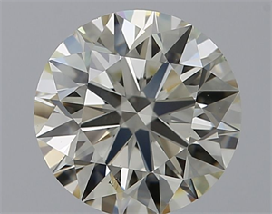 Picture of Natural Diamond 1.16 Carats, Round with Excellent Cut, J Color, VS2 Clarity and Certified by IGI