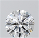 Natural Diamond 0.90 Carats, Round with Excellent Cut, E Color, SI1 Clarity and Certified by GIA