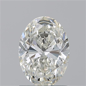 Picture of Natural Diamond 1.20 Carats, Oval with  Cut, J Color, VS2 Clarity and Certified by GIA