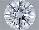 Lab Grown Diamond 1.40 Carats, Round with Ideal Cut, D Color, VS2 Clarity and Certified by IGI