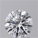 Lab Grown Diamond 1.55 Carats, Round with Excellent Cut, D Color, VS2 Clarity and Certified by GIA