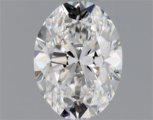Picture of Natural Diamond 0.46 Carats, Oval with  Cut, E Color, VS2 Clarity and Certified by GIA