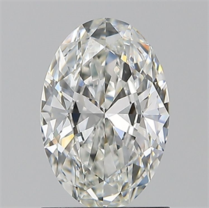 Picture of Natural Diamond 1.09 Carats, Oval with  Cut, G Color, VS1 Clarity and Certified by GIA