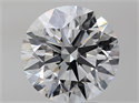 Diamante Natural 3.57 quilates, Redondo , Color G, claridad VVS1 y certificado GIA