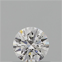 Diamante Natural 0.50 quilates, Redondo , Color E, claridad VVS1 y certificado GIA