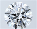 Del inventario de diamantes de laboratorio, 6.05 quilates, Redondo , Color E, claridad VVS2 y certificado IGI