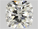 Diamante Natural 0.80 quilates, Del cojín , Color J, claridad VVS1 y certificado GIA
