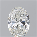 Diamante Natural 1.01 quilates, Ovalado , Color H, claridad VVS2 y certificado GIA
