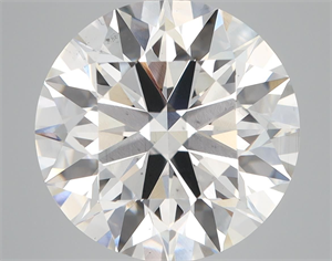 Picture of Lab Grown Diamond 8.04 Carats, Round with Ideal Cut, G Color, VS2 Clarity and Certified by IGI