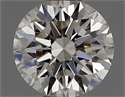 Diamante Natural 0.41 quilates, Redondo , Color I, claridad VVS2 y certificado GIA