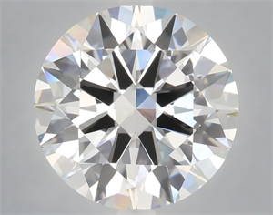 Picture of Lab Grown Diamond 6.02 Carats, Round with Excellent Cut, E Color, VVS2 Clarity and Certified by IGI