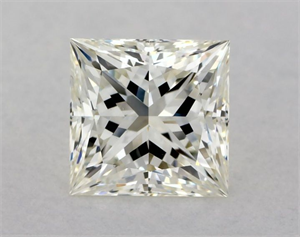 Picture of Natural Diamond 1.23 Carats, Princess with  Cut, J Color, VS1 Clarity and Certified by GIA