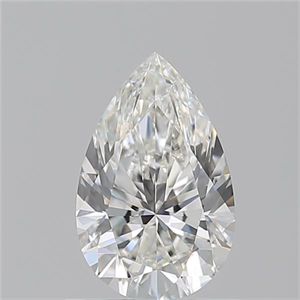 Picture of Natural Diamond 0.80 Carats, Pear with  Cut, G Color, VS2 Clarity and Certified by GIA