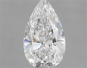 Picture of Natural Diamond 0.41 Carats, Pear with  Cut, D Color, VS2 Clarity and Certified by GIA