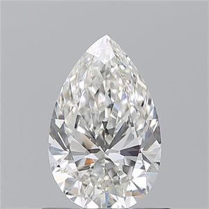 Picture of Natural Diamond 0.80 Carats, Pear with  Cut, H Color, VS2 Clarity and Certified by GIA