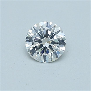 Picture of Natural Diamond 0.40 Carats, Round with Very Good Cut, G Color, SI2 Clarity and Certified by GIA