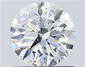 Natural Diamond 0.90 Carats, Round with Very Good Cut, E Color, SI2 Clarity and Certified by GIA