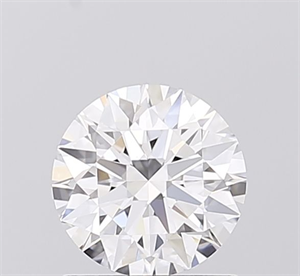 Picture of Lab Grown Diamond 1.04 Carats, Round with Ideal Cut, E Color, IF Clarity and Certified by IGI