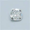 Natural Diamond 0.46 Carats, Cushion with  Cut, G Color, VVS1 Clarity and Certified by GIA