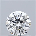 Lab Grown Diamond 1.55 Carats, Round with Ideal Cut, E Color, VVS2 Clarity and Certified by IGI