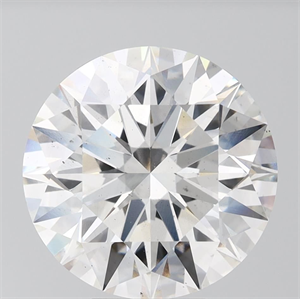 Picture of Lab Grown Diamond 6.20 Carats, Round with Ideal Cut, G Color, VS2 Clarity and Certified by IGI