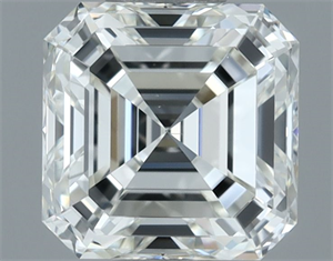 Foto Diamante Natural 1.05 quilates, Asscher , Color H, claridad VS1 y certificado IGI de