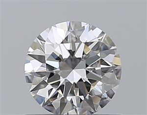Foto Diamante Natural 0.53 quilates, Redondo , Color D, claridad VVS1 y certificado GIA de