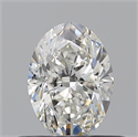Diamante Natural 0.50 quilates, Ovalado , Color H, claridad VS2 y certificado GIA
