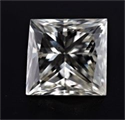 Natural Diamond 0.93 Carats, Princess with  Cut, M Color, VS2 Clarity and Certified by GIA