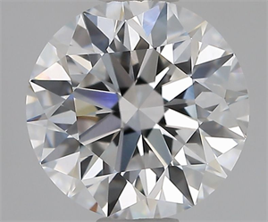 Picture of Lab Grown Diamond 1.50 Carats, Round with Excellent Cut, D Color, VVS2 Clarity and Certified by IGI