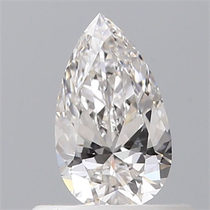 Picture of Natural Diamond 0.40 Carats, Pear with  Cut, G Color, VVS1 Clarity and Certified by GIA