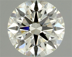 Picture of Natural Diamond 0.75 Carats, Round with Excellent Cut, L Color, VVS2 Clarity and Certified by GIA