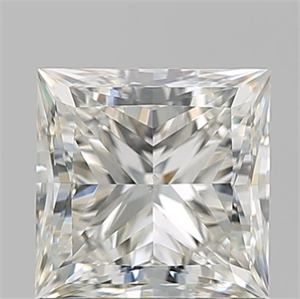 Picture of Natural Diamond 1.20 Carats, Princess with  Cut, J Color, SI1 Clarity and Certified by GIA