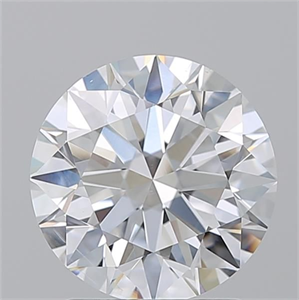 Picture of Natural Diamond 2.12 Carats, Round with Excellent Cut, E Color, SI2 Clarity and Certified by GIA