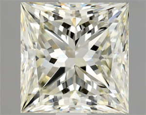 Picture of Natural Diamond 1.67 Carats, Princess with  Cut, M Color, VVS1 Clarity and Certified by GIA