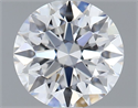 Del inventario de diamantes de laboratorio, 1.01 quilates, Redondo , Color D, claridad VVS2 y certificado IGI