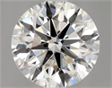 Natural Diamond 1.01 Carats, Round with Excellent Cut, F Color, SI1 Clarity and Certified by GIA