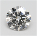 Lab Grown Diamond 2.50 Carats, Round with Excellent Cut, I Color, VS2 Clarity and Certified by IGI
