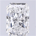 Natural Diamond 2.00 Carats, Radiant with  Cut, E Color, VS2 Clarity and Certified by GIA