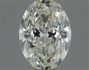 Picture of Natural Diamond 0.70 Carats, Oval with  Cut, I Color, VS2 Clarity and Certified by IGI