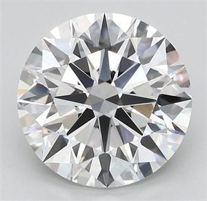 Picture of Lab Grown Diamond 5.10 Carats, Round with Ideal Cut, D Color, IF Clarity and Certified by IGI