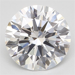 Picture of Natural Diamond 1.23 Carats, Round with Excellent Cut, D Color, FL Clarity and Certified by GIA