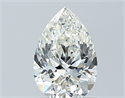 Natural Diamond 0.90 Carats, Pear with  Cut, I Color, VS2 Clarity and Certified by GIA