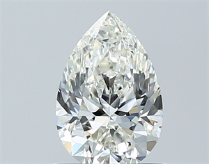 Picture of Natural Diamond 0.90 Carats, Pear with  Cut, I Color, VS2 Clarity and Certified by GIA