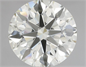 Diamante Natural 3.07 quilates, Redondo , Color K, claridad VVS1 y certificado IGI